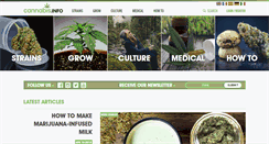 Desktop Screenshot of cannabis.info